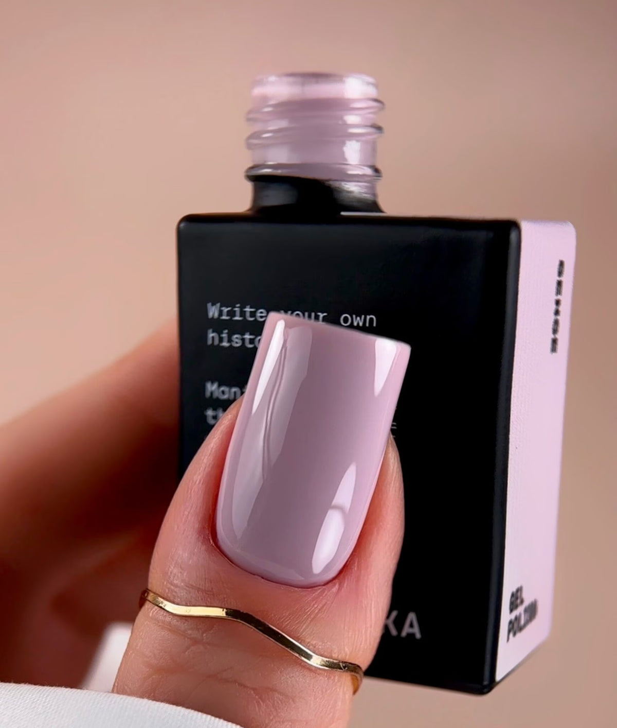 BIBLIOTEKA GEL POLISH № 25 SENSE – NUDE PINK, 10 ML