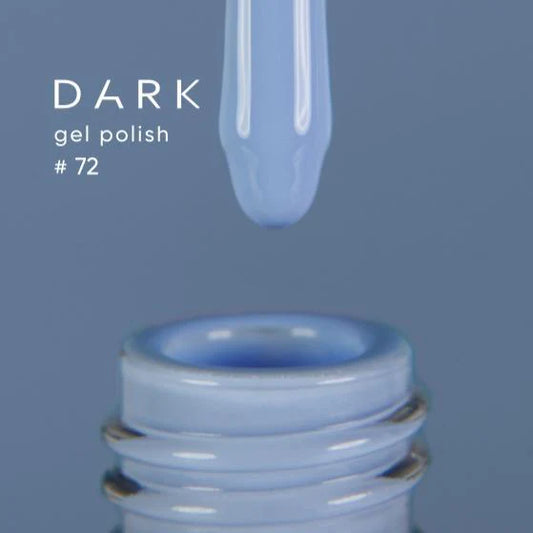 DARK Color gel polish #072, 10ml