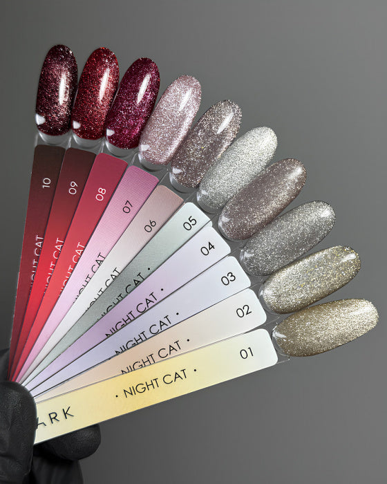 DARK GEL POLISH NIGHT CAT 10, 6 ML