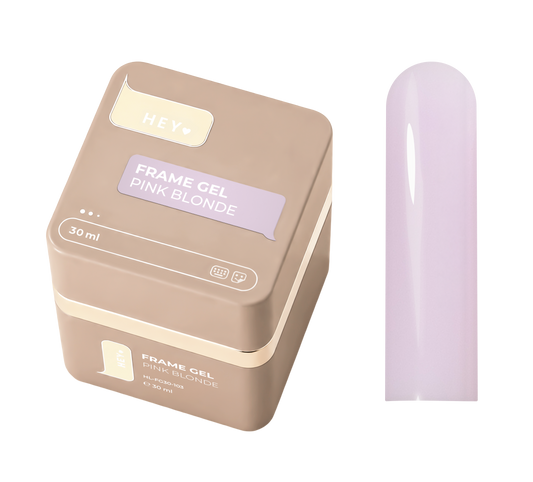 HEYLOVE. Frame builder Gel with Pump, PINK BLONDE, 30 ml