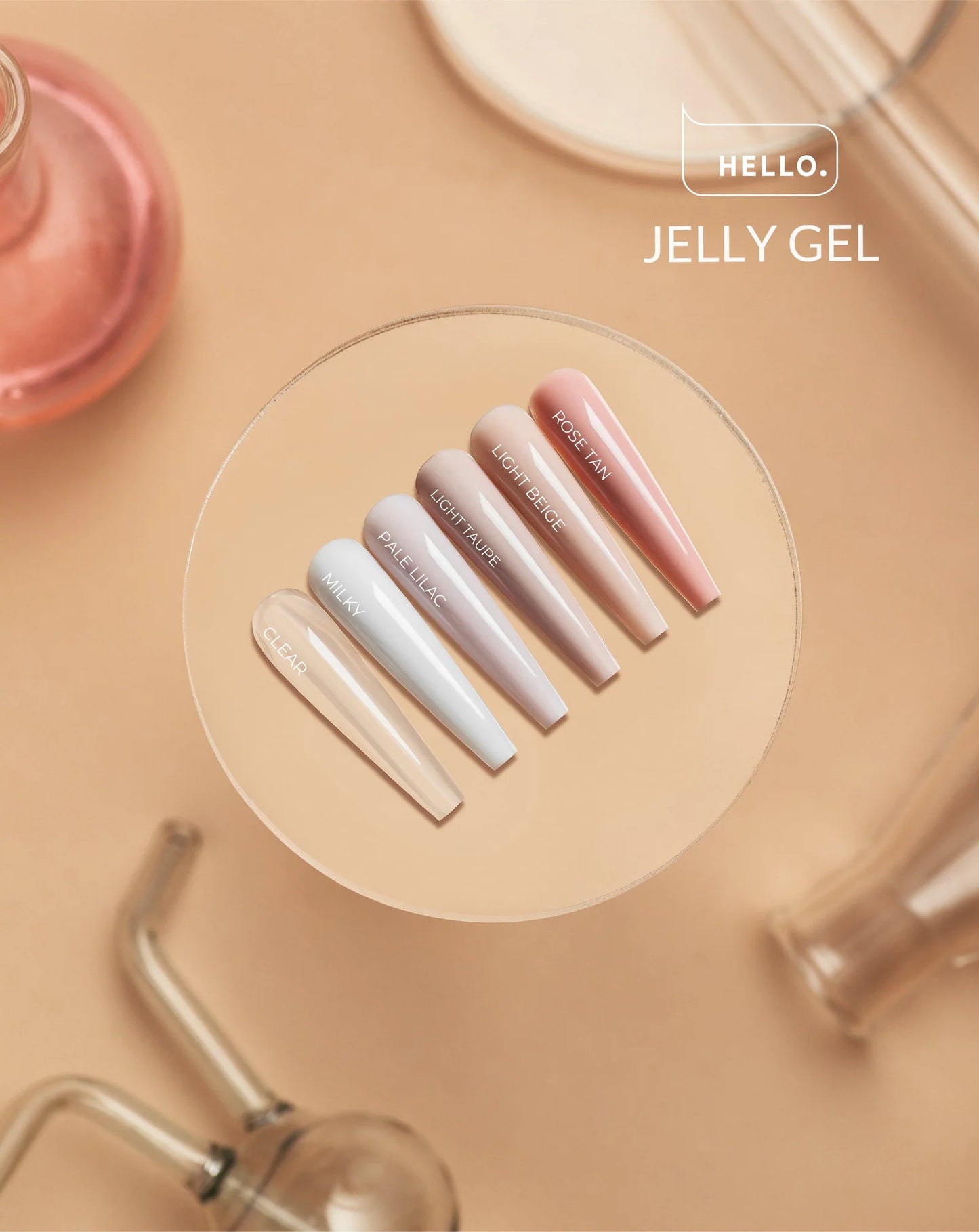 JELLY   GEL,   ROSE   TAN,   20g -HELLO