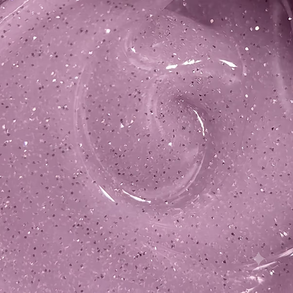 SAGA Professional gel for extensions (Saga) Builder Night Gel reflective soft lilac No. 07 15 ml