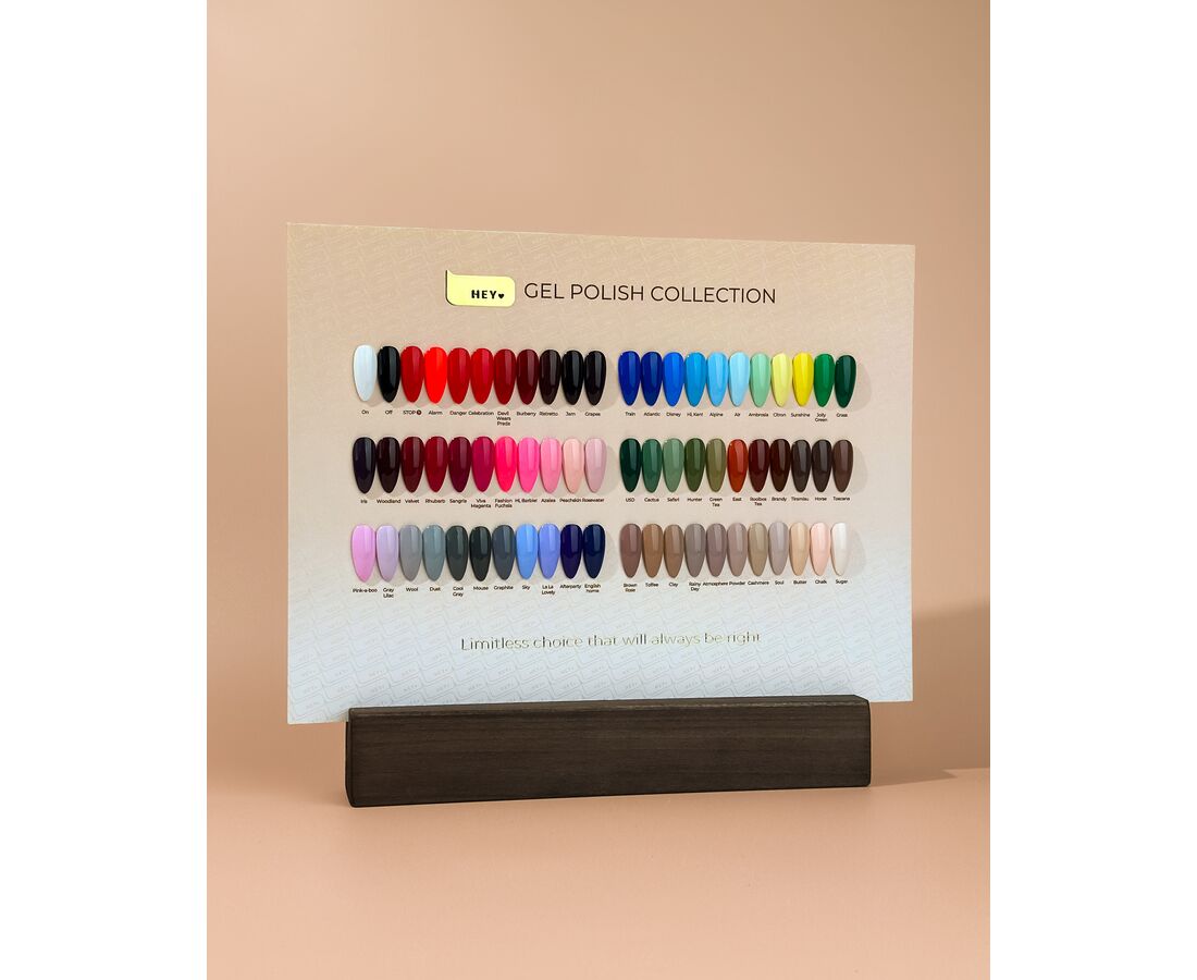 HEYLOVE. GEL POLISH, ALARM, 15 ML, GEL POLISH, CORAL