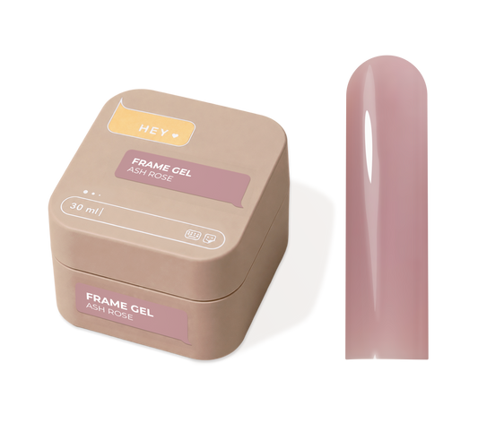 HEYLOVE. Frame builder Gel, ASH ROSE, 30 ml. Universal builder gel