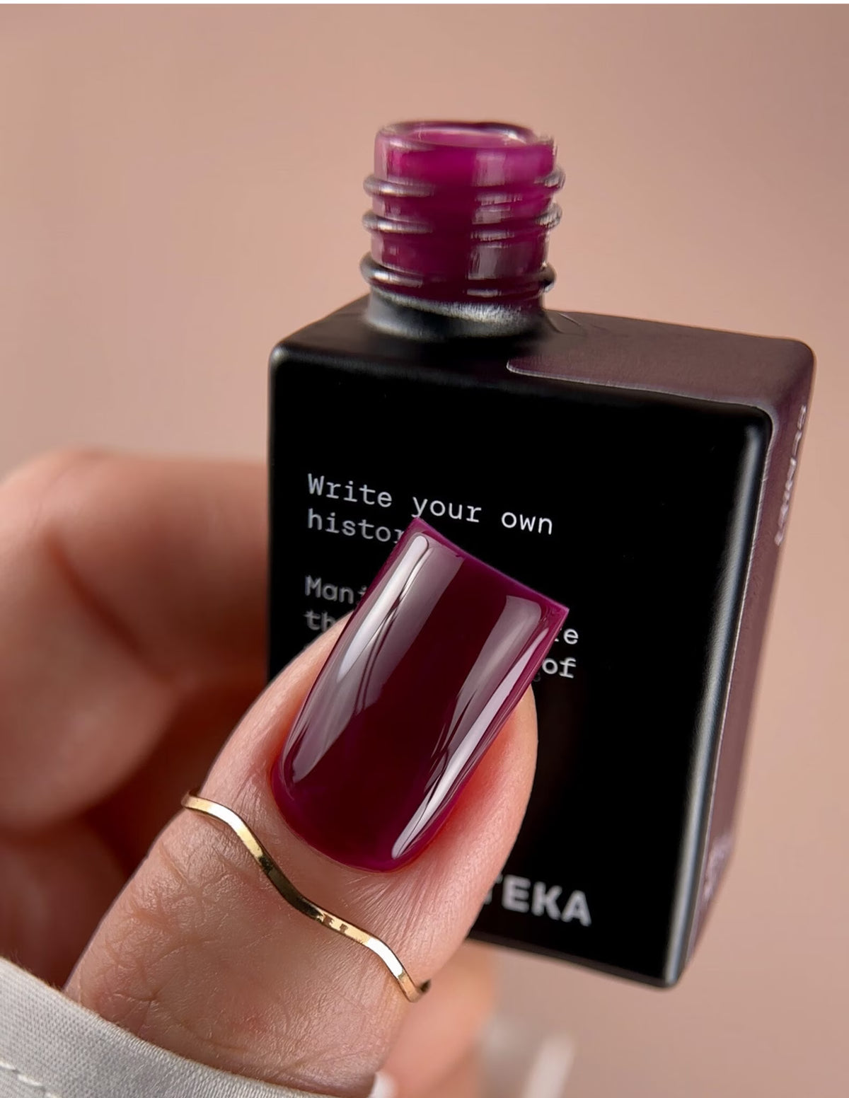 BIBLIOTEKA GEL POLISH № 22 CLARET, 10 ML