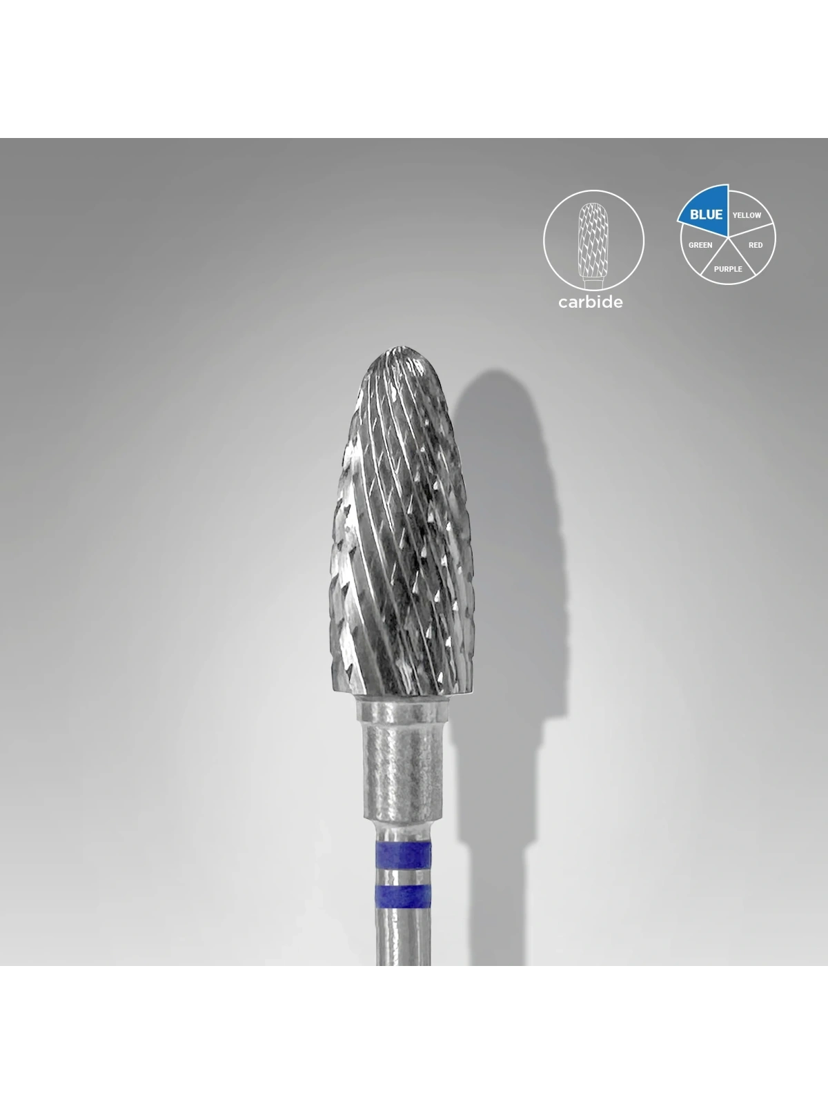 Carbide nail drill bit corn blue EXPERT head diameter 6 mm / working part 14 mm