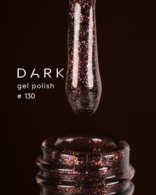 DARK GEL POLISH  130, 10 ML