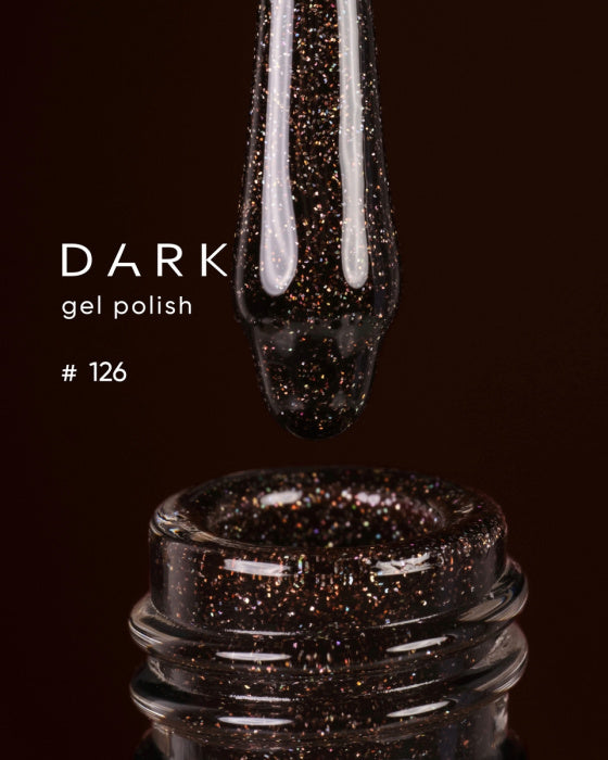 DARK GEL POLISH (COSMOS) 126, 10 ML