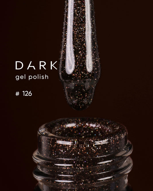 DARK GEL POLISH (COSMOS) 126, 10 ML