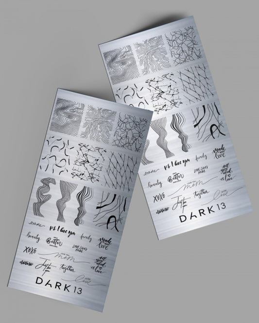 STAMPING PLATE DARK 13