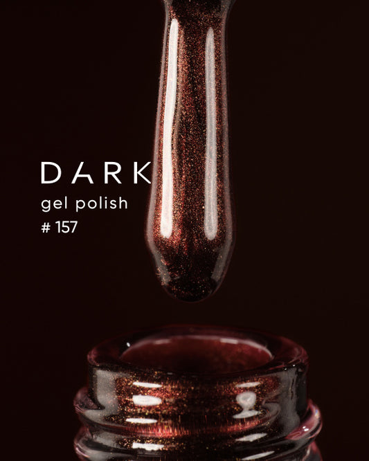 DARK GEL POLISH 157, 6 ML