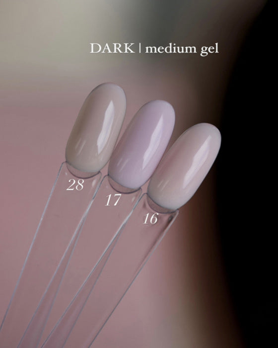 DARK MEDIUM GEL №16, 30 ML (WITHOUT BRUSH)