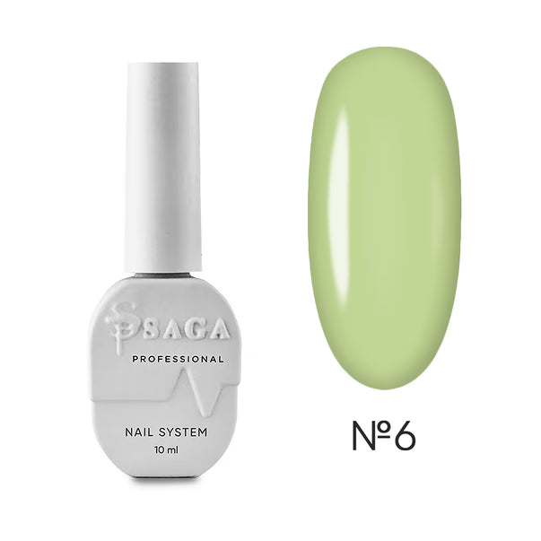 Saga Gel Polish Colorist No. 6 Pistachio 10 ml