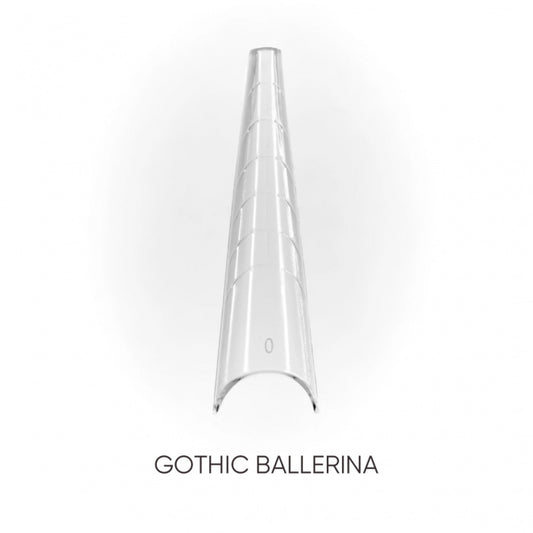 DARK UPPER FORMS GOTHIC BALLERINA