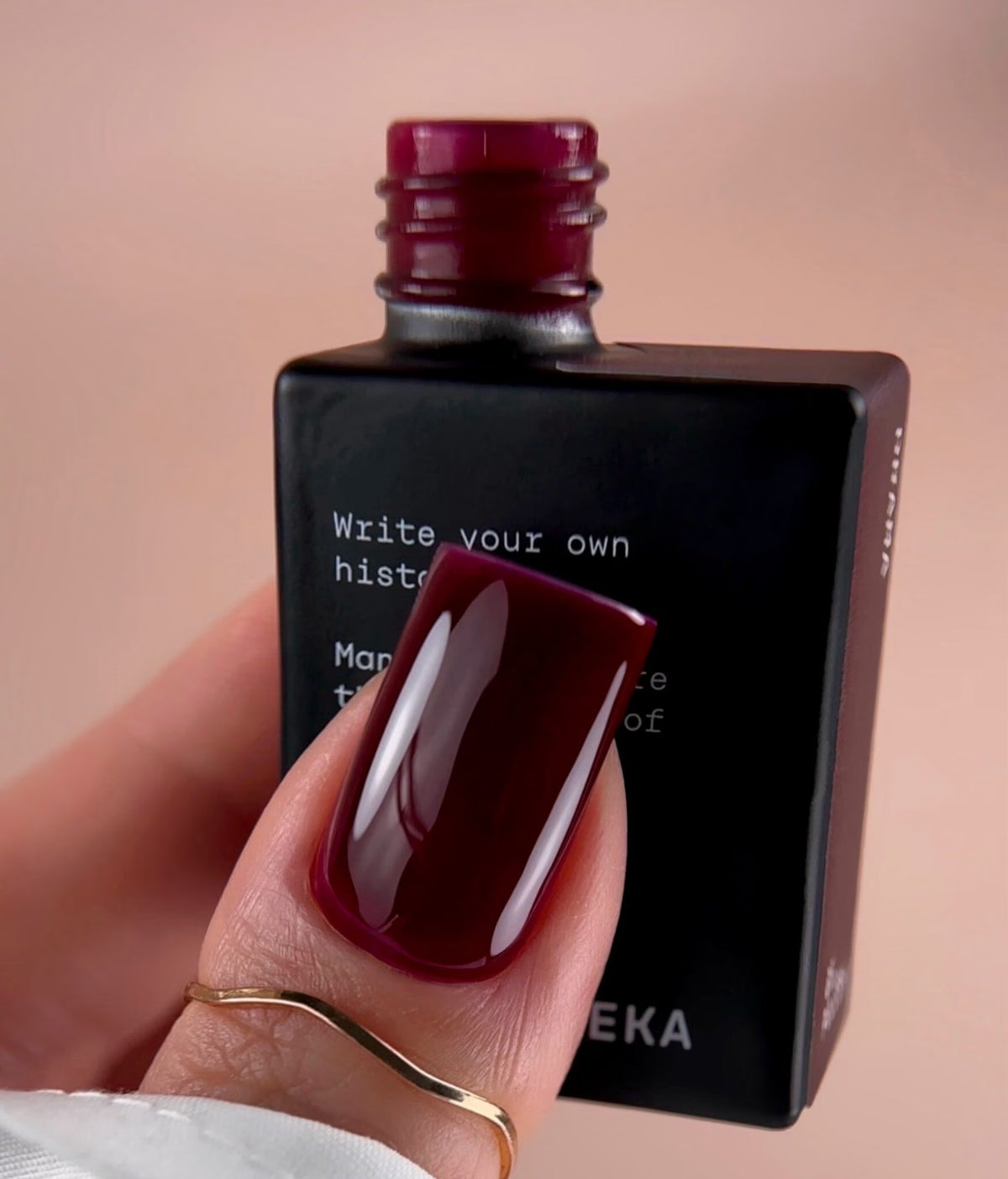 BIBLIOTEKA GEL POLISH № 27 DRAMA – BORDEAUX, 10 ML