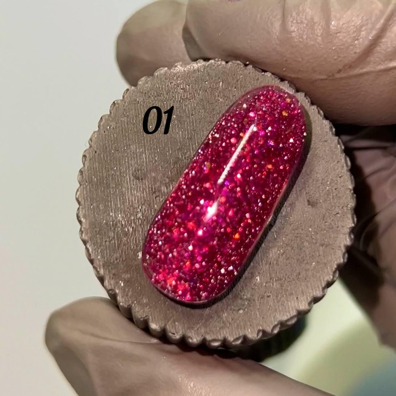 Danny №01  gel polish FIRE FLASH