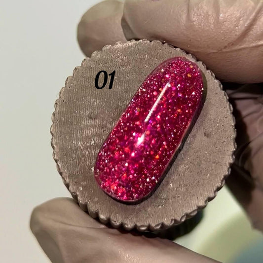 Danny №01  gel polish FIRE FLASH