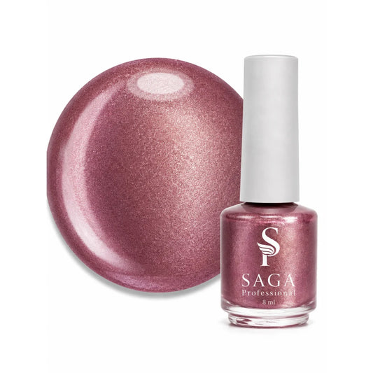 SAGA. Stamping nail polish, 01 , Pink Shine, 8 ml