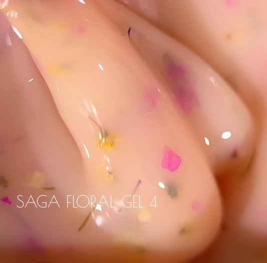 Saga Liquid Floral gel №04, 15 ML