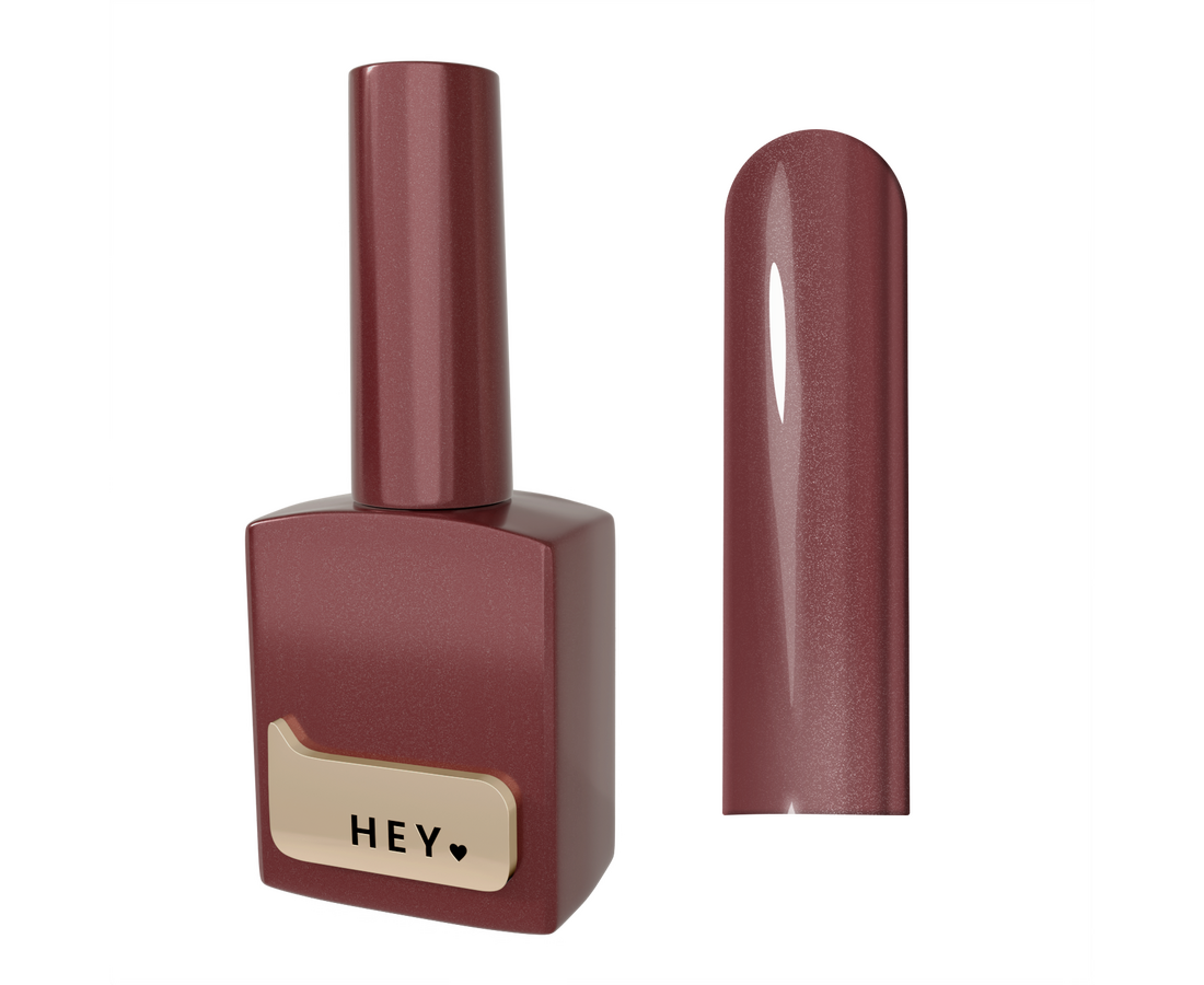 HEYLOVE. CAT'S EYE GEL POLISH, SOMALI, 15 ML, GEL POLISH "CAT'S EYE", CLASSIC RED