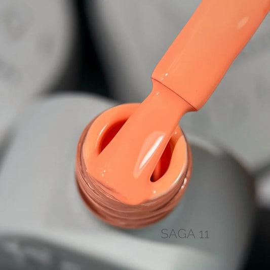 GEL POLISH SAGA 11 ORANGE 10 ML