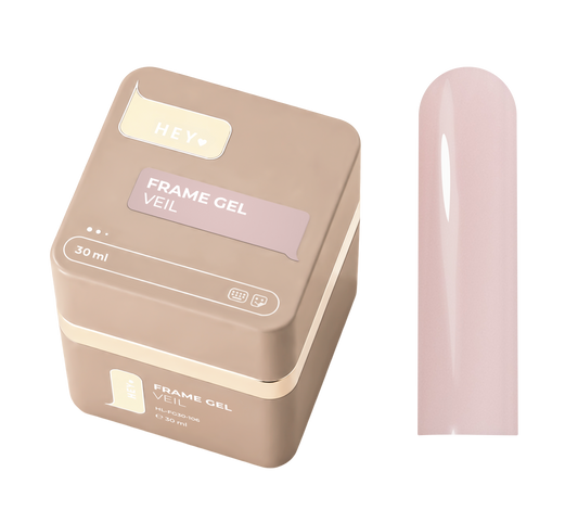 HEYLOVE. Frame builder Gel with Pump, VEIL, 30 ml.