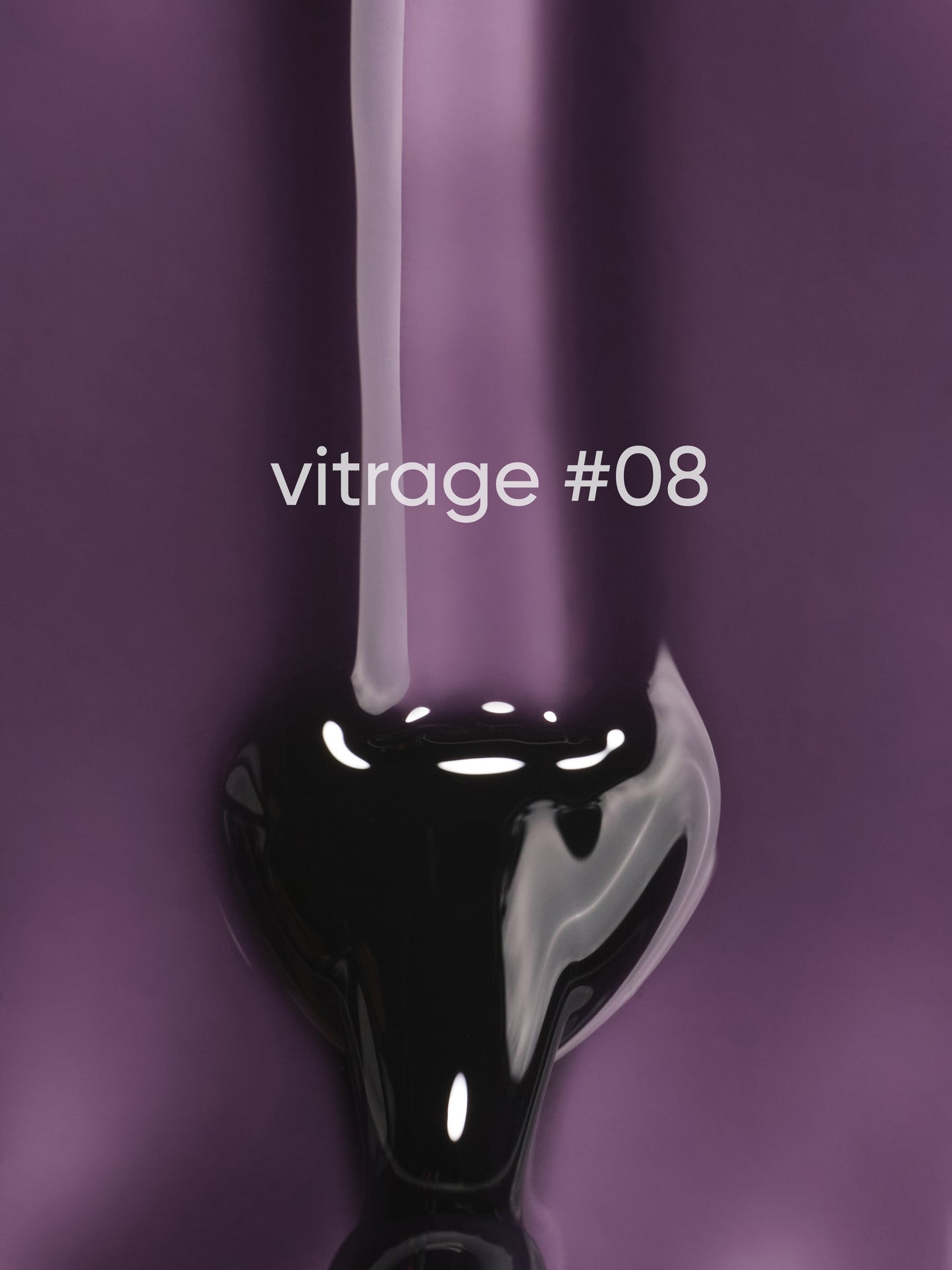 DARK GEL POLISH VITRAGE 8, 6 ML