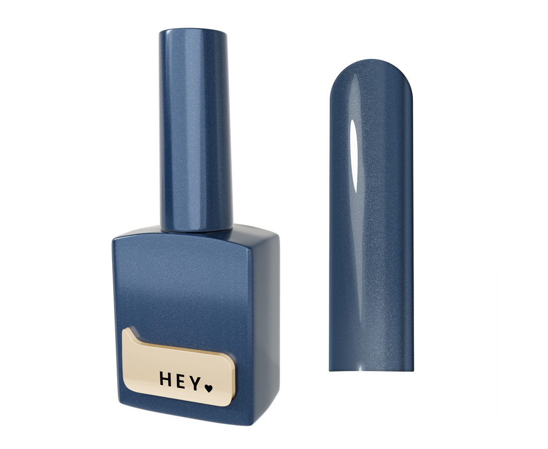 HEYLOVE. CAT'S EYE GEL POLISH, SIAM, 15 ML, GEL POLISH "CAT'S EYE", COLD BLUE