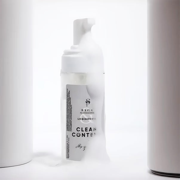 Saga Professional Nail Cleanser Foam Clean Content 150 ml