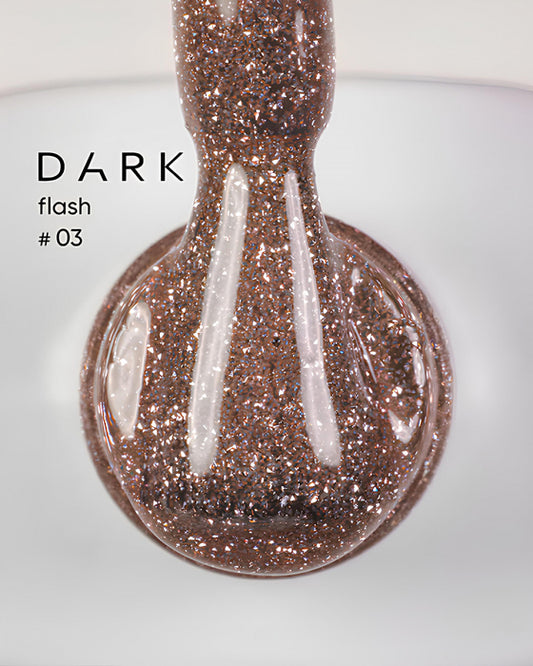 DARK GEL POLISH FLASH 03, 10 ML
