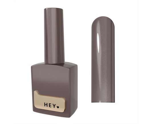HEYLOVE. CAT'S EYE GEL POLISH, DEVON, 15 ML, GEL POLISH "CAT'S EYE", GRAY-LILAC