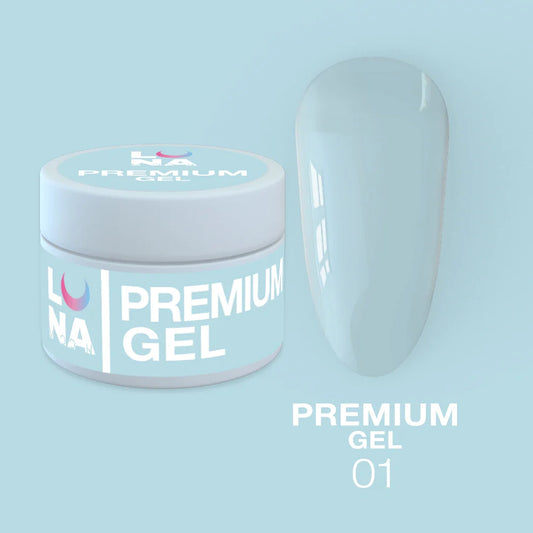 LUNAmoon Builder Gel Premium #01 Clear (15ml)