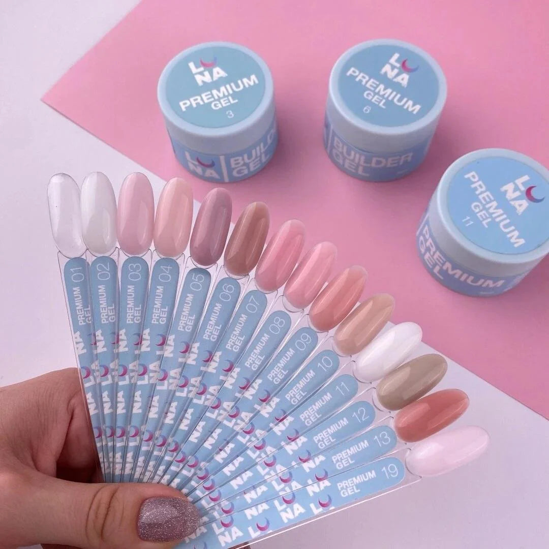 LUNAmoon Builder Gel Premium #01 Clear (15ml)