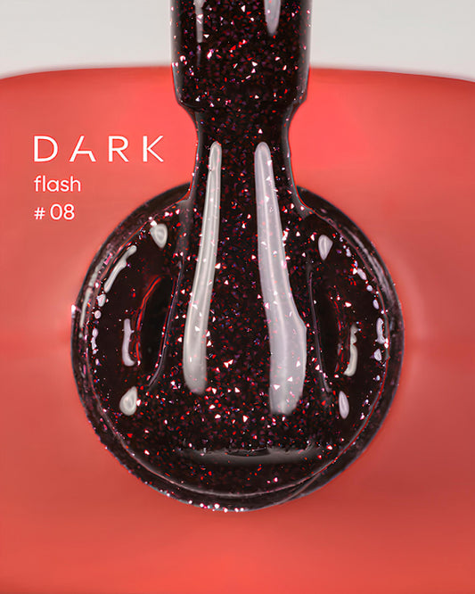 DARK GEL POLISH FLASH 08, 10 ML