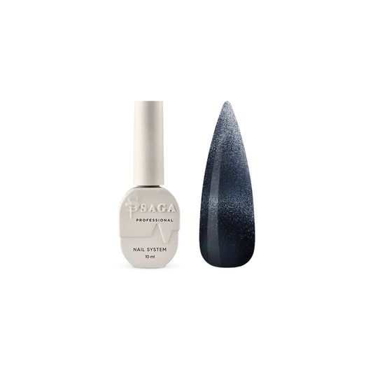 SAGA. Cat's Eye Gel Polish "Dream Cat", #06, 10 ml. Cat's Eye gel polish crystal