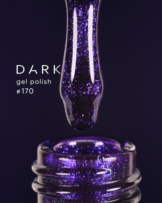 DARK GEL POLISH 170, 10 ML