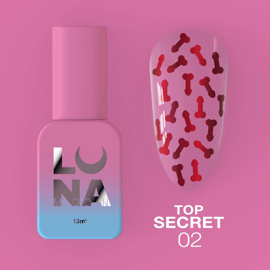 Top for gel polish Top Secret №2 13ml