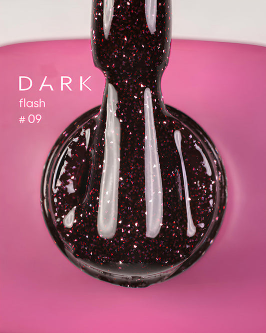 DARK GEL POLISH FLASH 09, 10 ML