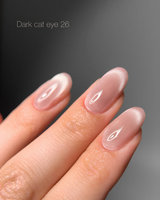 DARK GEL POLISH CAT EYE 26, 10 ML