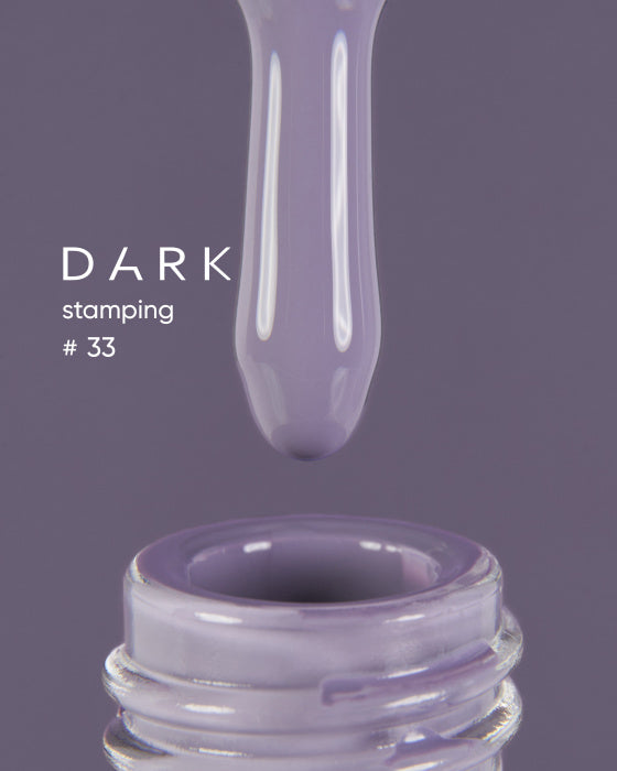 DARK STAMPING POLISH №33