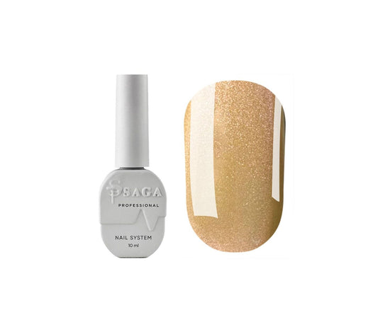 SAGA. Cat's Eye Gel Polish "Smoothie Cat", #07, 10 ml. Cat's Eye gel polish chameleon