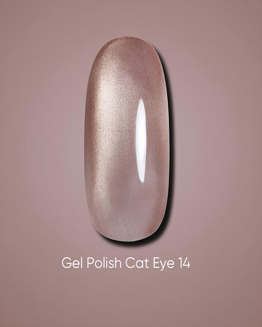 DARK GEL POLISH CAT EYE 14, 6 ML
