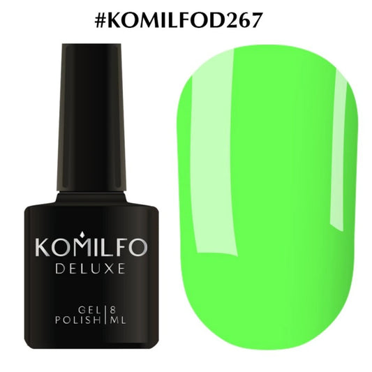 DELUXE GEL POLISH D267, 8 ML KOMILFO