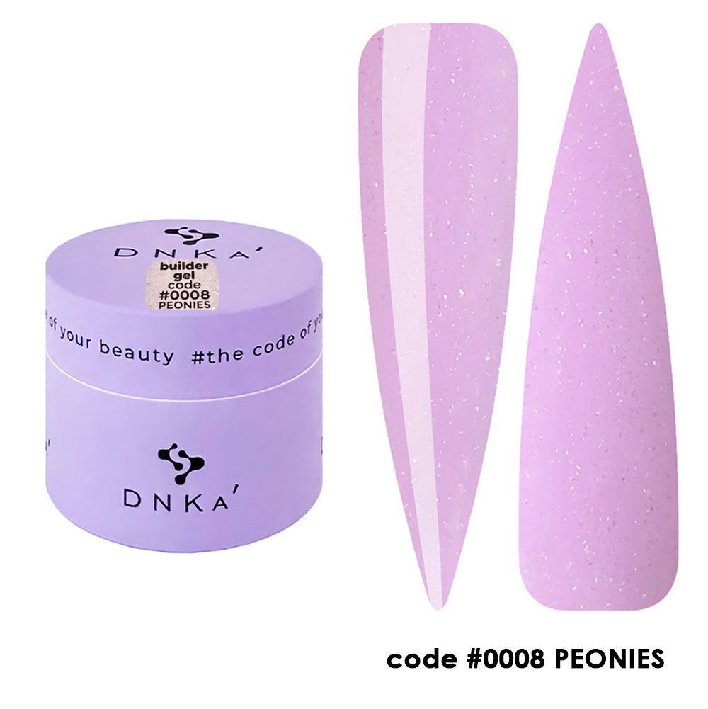 DNKa' Builder Gel #0008 Peonies, 15 ml