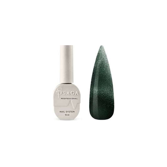 SAGA. Cat's Eye Gel Polish "Dream Cat", #07, 10 ml. Cat's eye gel polish crystal