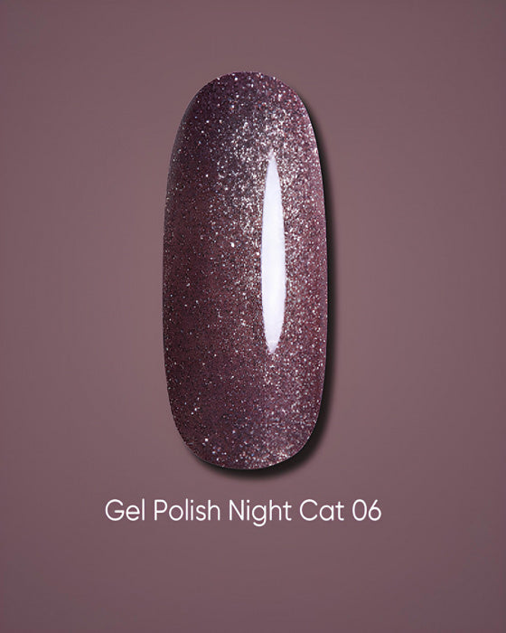 DARK GEL POLISH NIGHT CAT 06, 6 ML