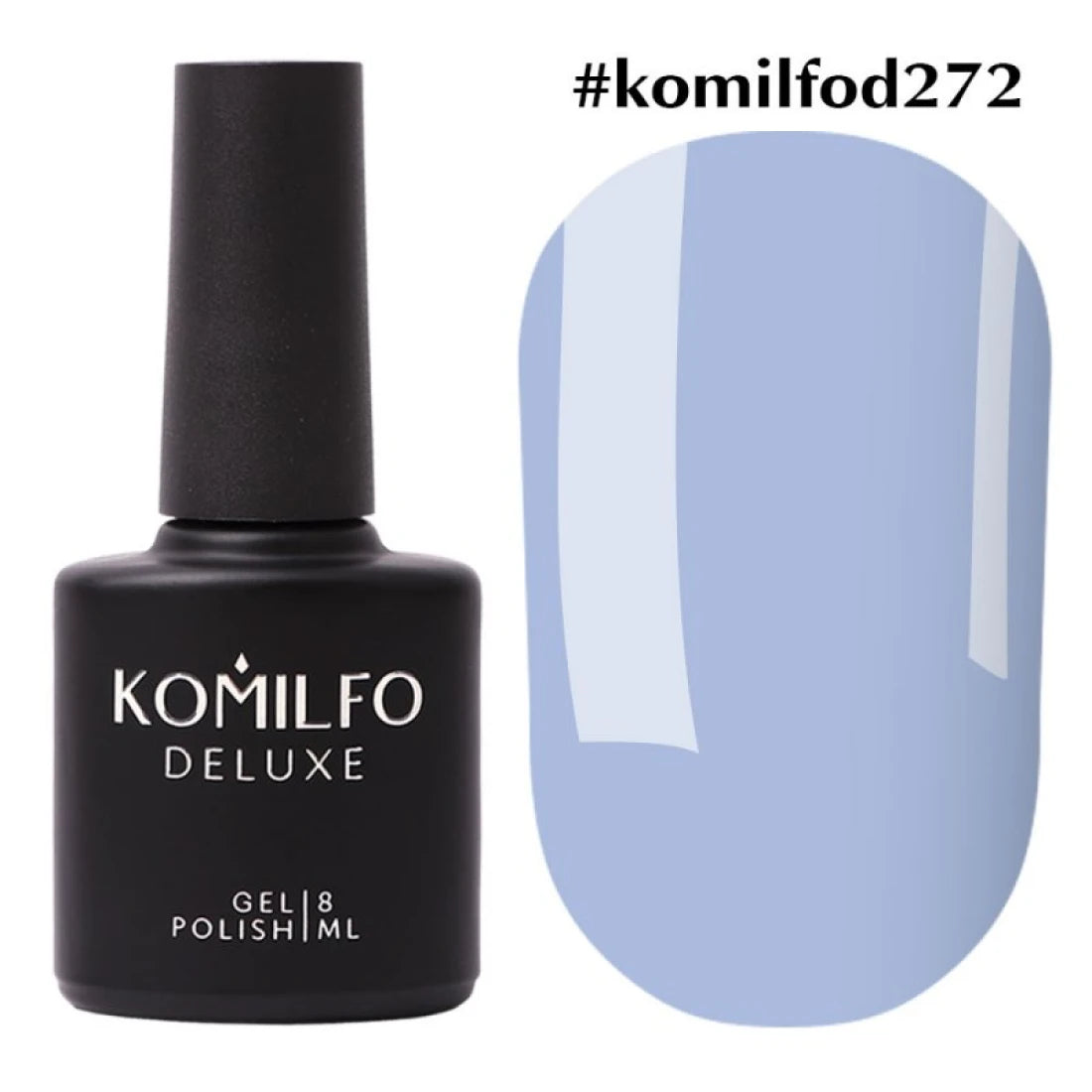 DELUXE GEL POLISH D272, 8 ML KOMILFO