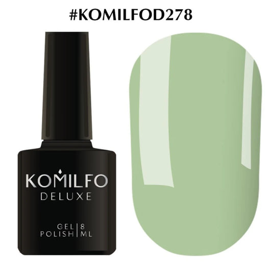DELUXE GEL POLISH D278, 8 ML KOMILFO