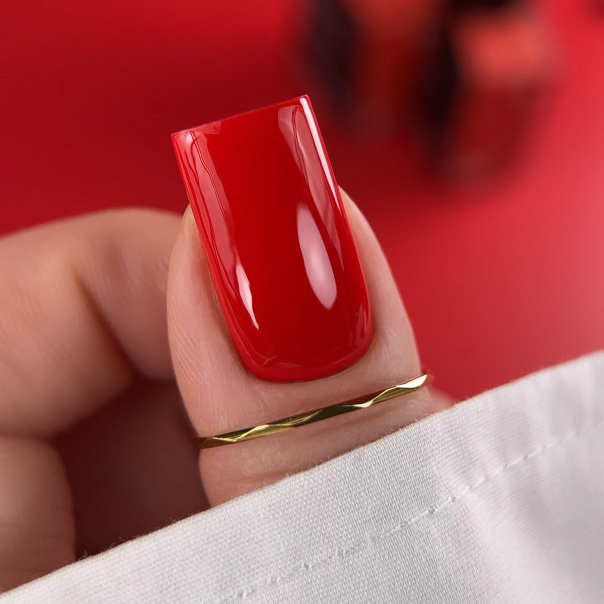 BIBLIOTEKA GEL POLISH № 41 PRIMARY – BRIGHT PURE RED, 10 ML