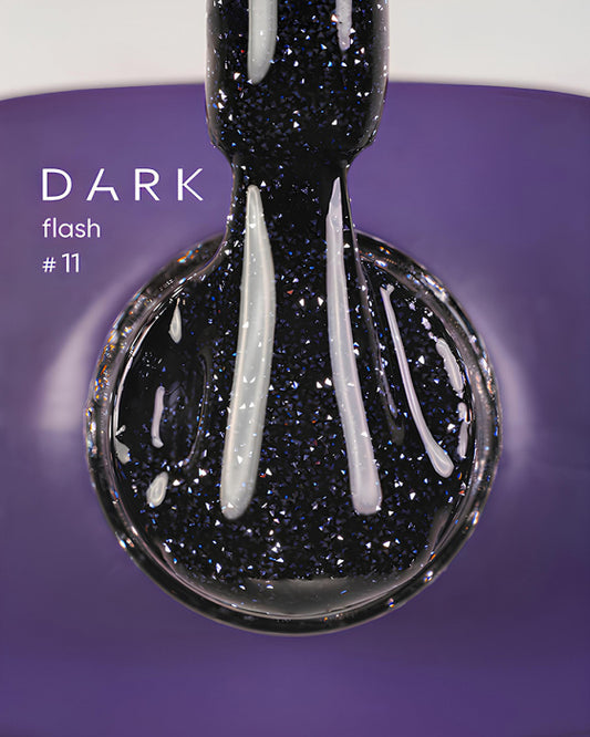 DARK GEL POLISH FLASH 11, 10 ML